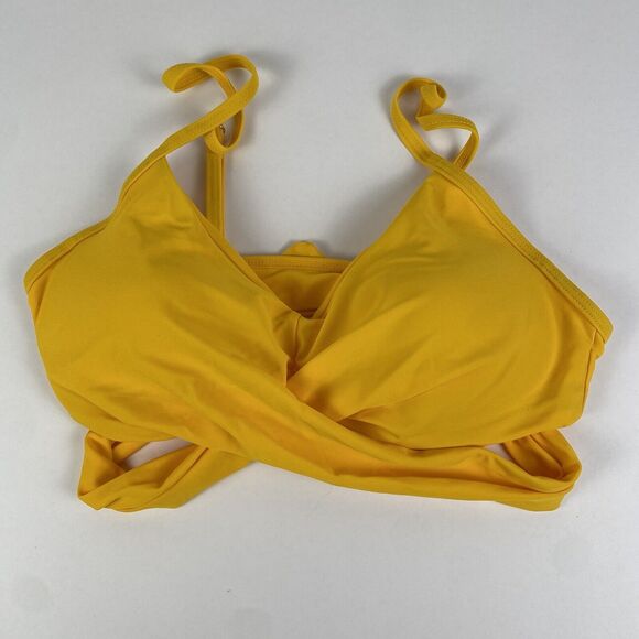 Bikini Set Unbranded Yellow Top w/ Floral Bottom Women Size Small Brand New‎ - Picture 3 of 12